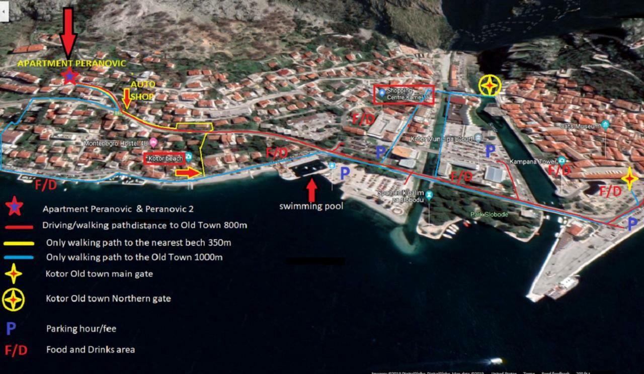Apartments Peranovic 2 Kotor Exterior foto